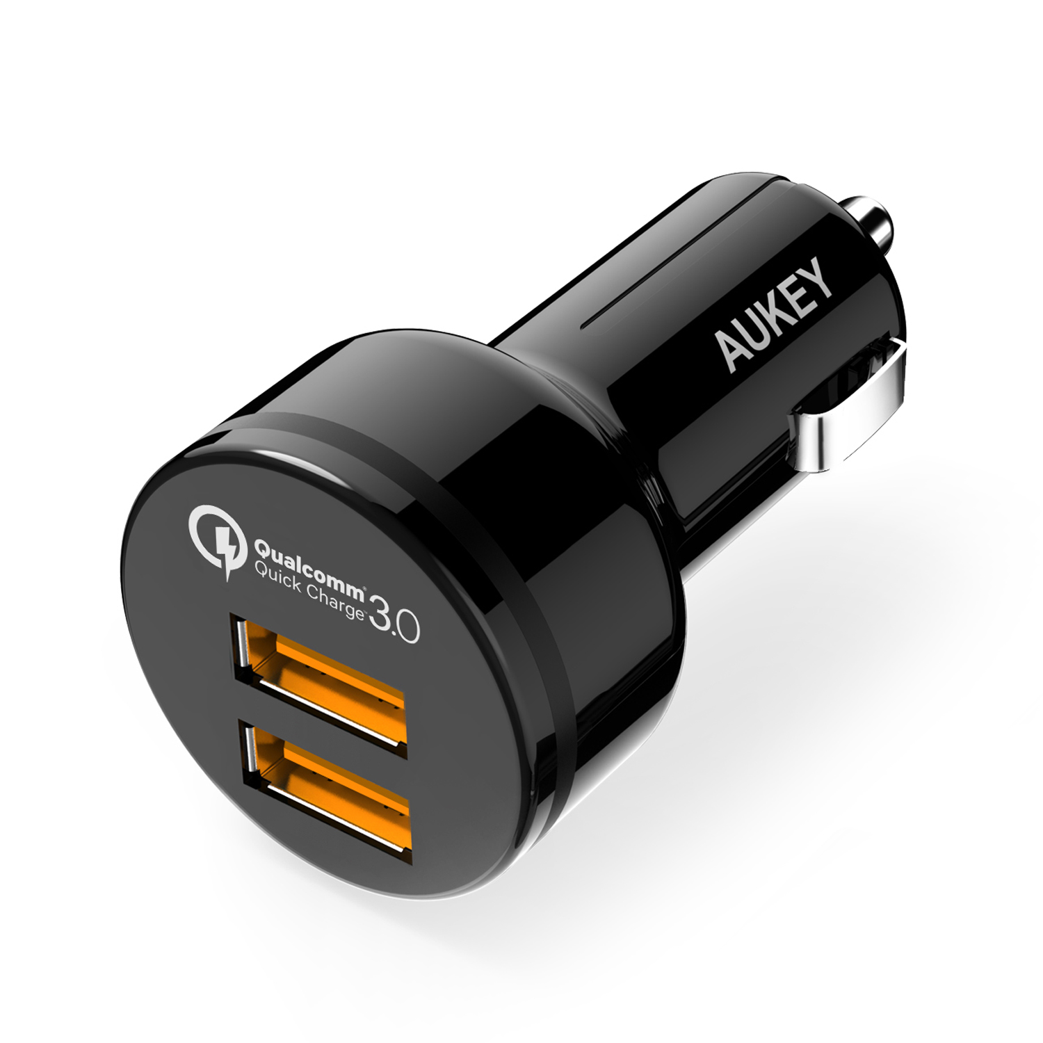 AUKEY 2-Port 36W Car Charger with Dual QC 3.0