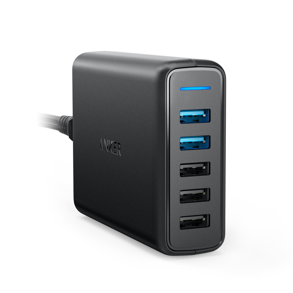 Anker PowerPort Speed 5-Port / 63W USB Charger with Dual QC  (AU  Version) – CableGeek Australia